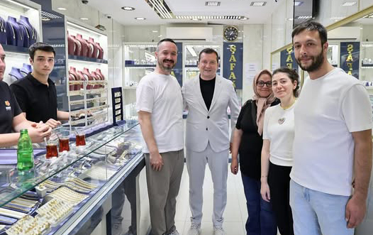 Silivri Belediye Başkanı Balcıoğlu, Uğur Mumcu Meydanı esnafını ziyaret etti
