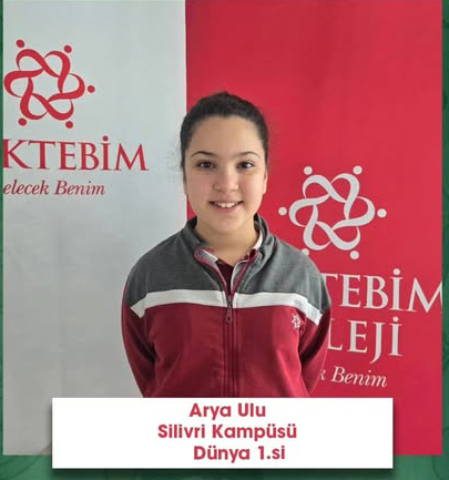 Silivri Mektebim Koleji’nden Dünya Birinciliği gururu