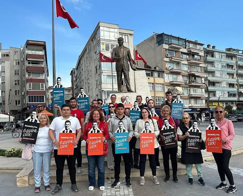 Silivri CHP Gençlik Kolları’ndan “Özgürlük” vurgusu