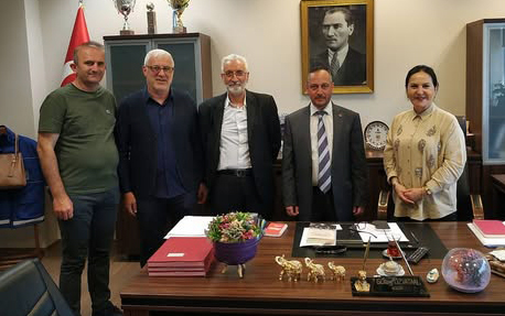 Silivri Saadet Partisi’nden İSKİ Silivri Şube Müdürü’ne hayırlı olsun ziyareti