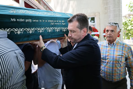Recep Özkanlı'ya son görev