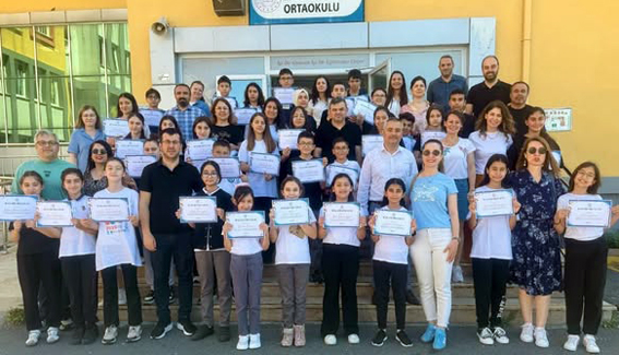 Silivri Ertuğrul Gazi Ortaokulu’ndan Bursluluk Sınavında büyük başarı