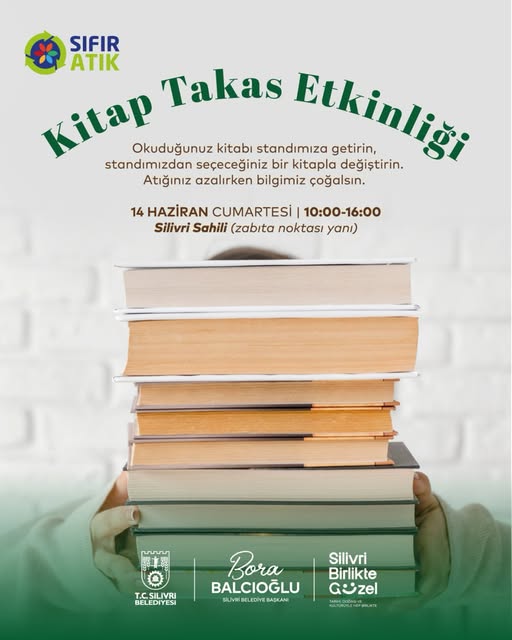 Silivri Belediyesi'nden Kitap Takas Şenliği