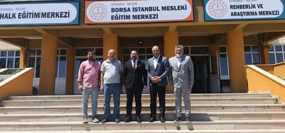 Silivri Milli Eğitim Müdürü Damat’tan Kurumlara ziyaret