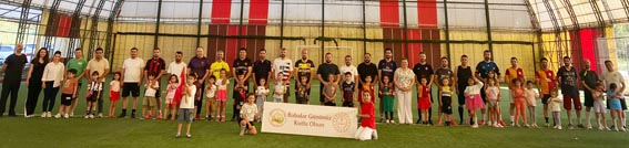 Babalar sahada buluştu