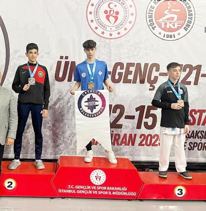 Silivrili Sporcu Mehmet Faruk Ceyhan Türkiye Şampiyonu oldu