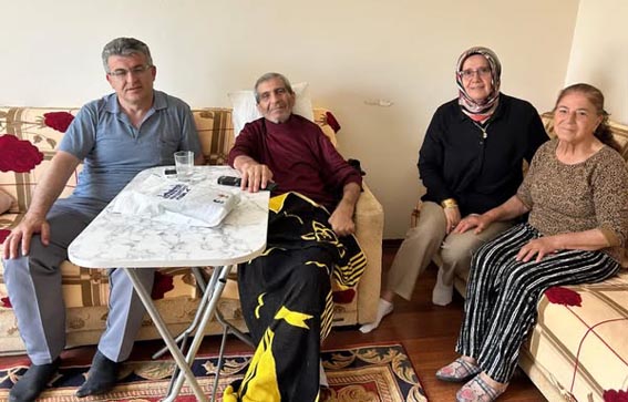 Silivri AK Parti Teşkilatı’ndan Babalar Günü ziyareti