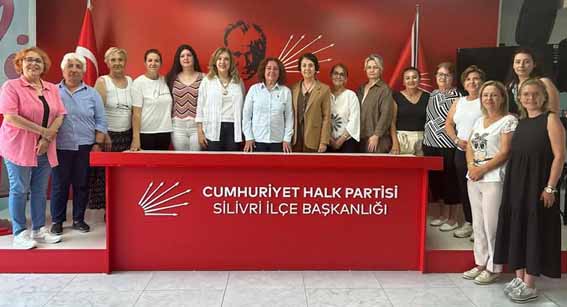 Silivri Kent Konseyi Kadınlarından CHP Kadın Kollarına ziyaret