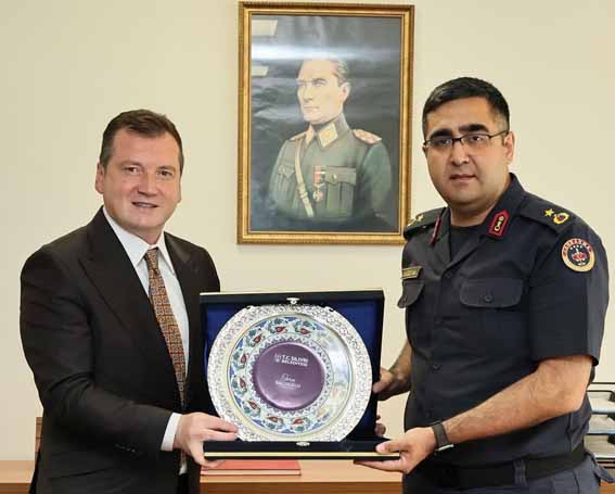 Silivri Belediye Başkanı Balcıoğlu’ndan Jandarma Komutanına ziyaret