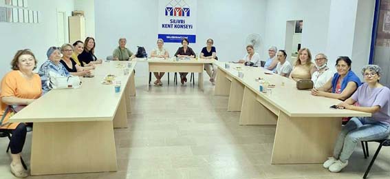 ÇYDD Silivri Şubesi’nden Kent Konseyi’ne ziyaret