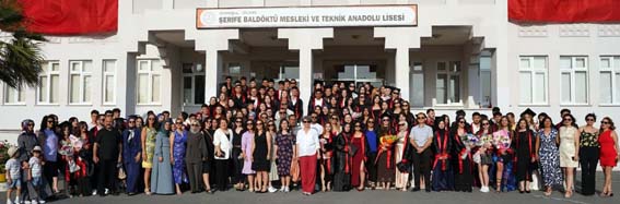 Silivri Şerife Baldöktü Lisesi mezunları yeni ufuklara yelken açtı