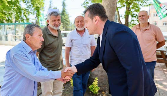 Silivri Belediye Başkanı Balcıoğlu, Çeltik Mahalle sakinleriyle buluştu