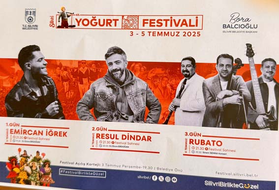 Silivri 63. Yoğurt Festivali’ne hazırlanıyor