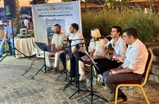 Silivri’de “Mavi Ateş” ile Üç Efsane İsme Anma
