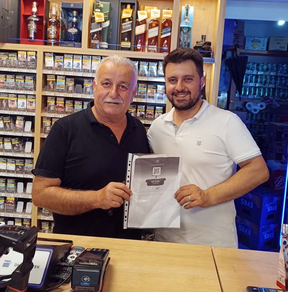 Silivri esnafına Qr Kod Uyarısı
