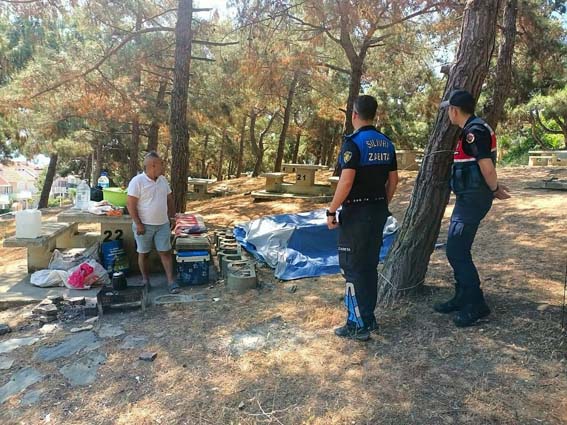 Silivri'de yangın riskine karşı önlem