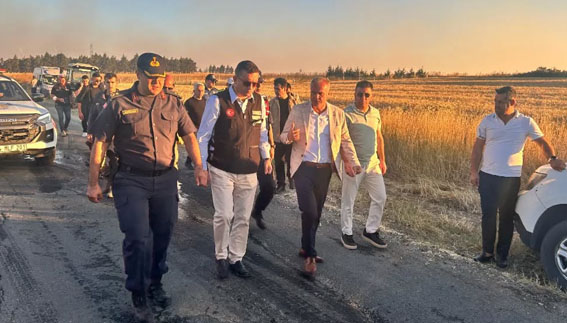 Silivri'deki yangına devletin tüm kurumlarıyla müdahale