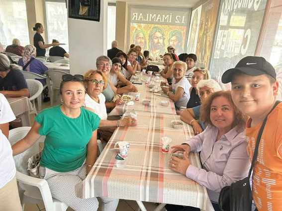 Silivri CHP Kadın Kolları Aşure Lokmasına katıldı