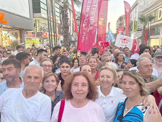 Silivri CHP’den Sancaktepe Mitingine katılım