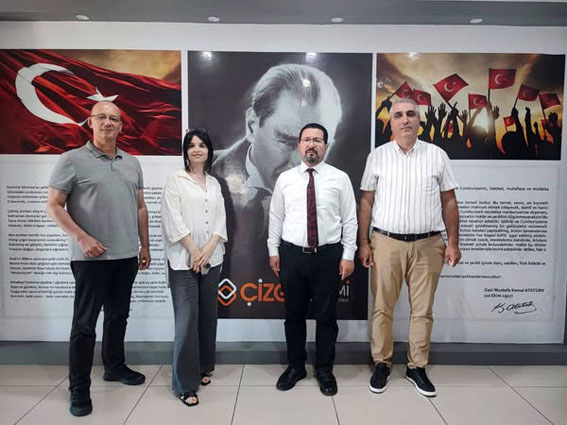 Silivri İlçe Millî Eğitim Müdürü Damat’tan Çizgi Akademi’ye ziyaret