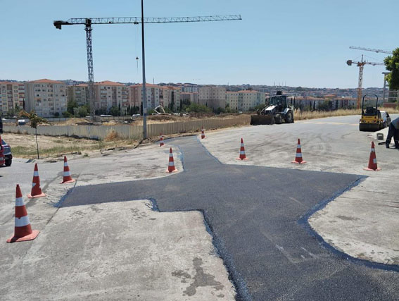Silivri’de yol çalışmaları hız kesmiyor