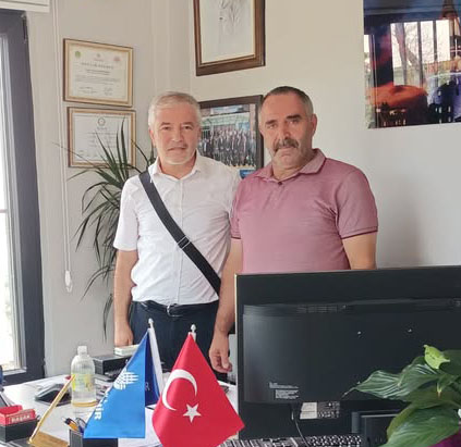 Silivri Necip Sarıbekir Lisesi Müdürü Gültekin’den Muhtar Demirkapan’a ziyaret