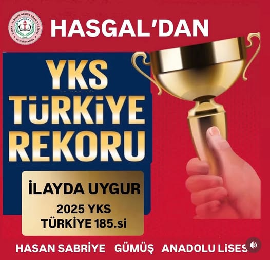 Silivri HASGAL’dan YKS’de büyük başarı: İlayda Uygur Türkiye 185’incisi oldu