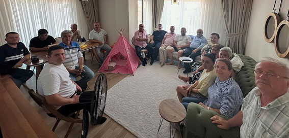 Silivri CHP’den Tayfun Özkök’e geçmiş olsun ziyareti