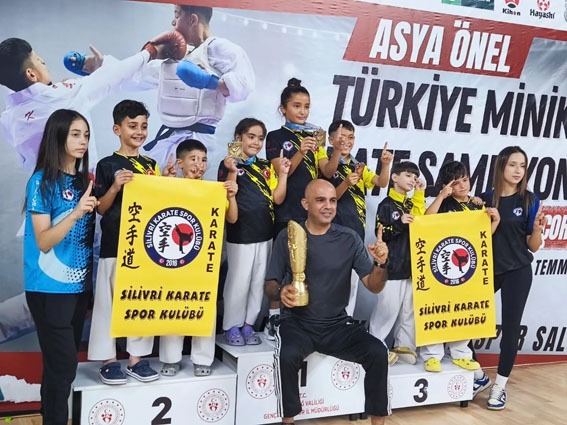 Silivri Karate Kulübü, Türkiye Şampiyonu oldu