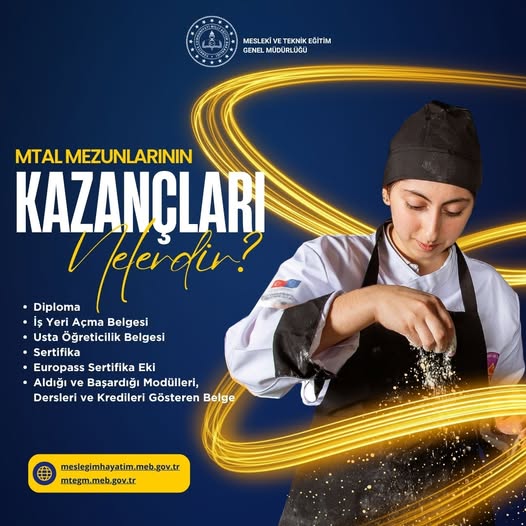 Mesleki Eğitim ve Teknik Lise Mezunları hayata bir adım önde başlıyor