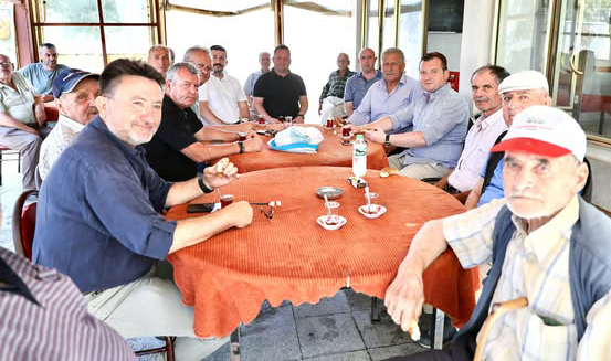 Silivri Belediye Başkanı Balcıoğlu Akören Mahallesi'nde vatandaşlarla buluştu