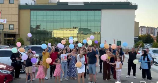 Silivri Devlet Hastanesi'nden Arif Hemşireye umut dolu karşılama