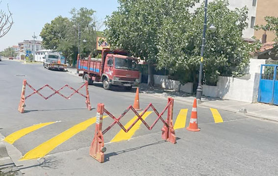 Silivri Belediyesi’nden yol bakım ve onarım