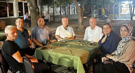 Silivri AK Parti İlçe Başkanlığından hane ve geçmiş olsun ziyaretleri