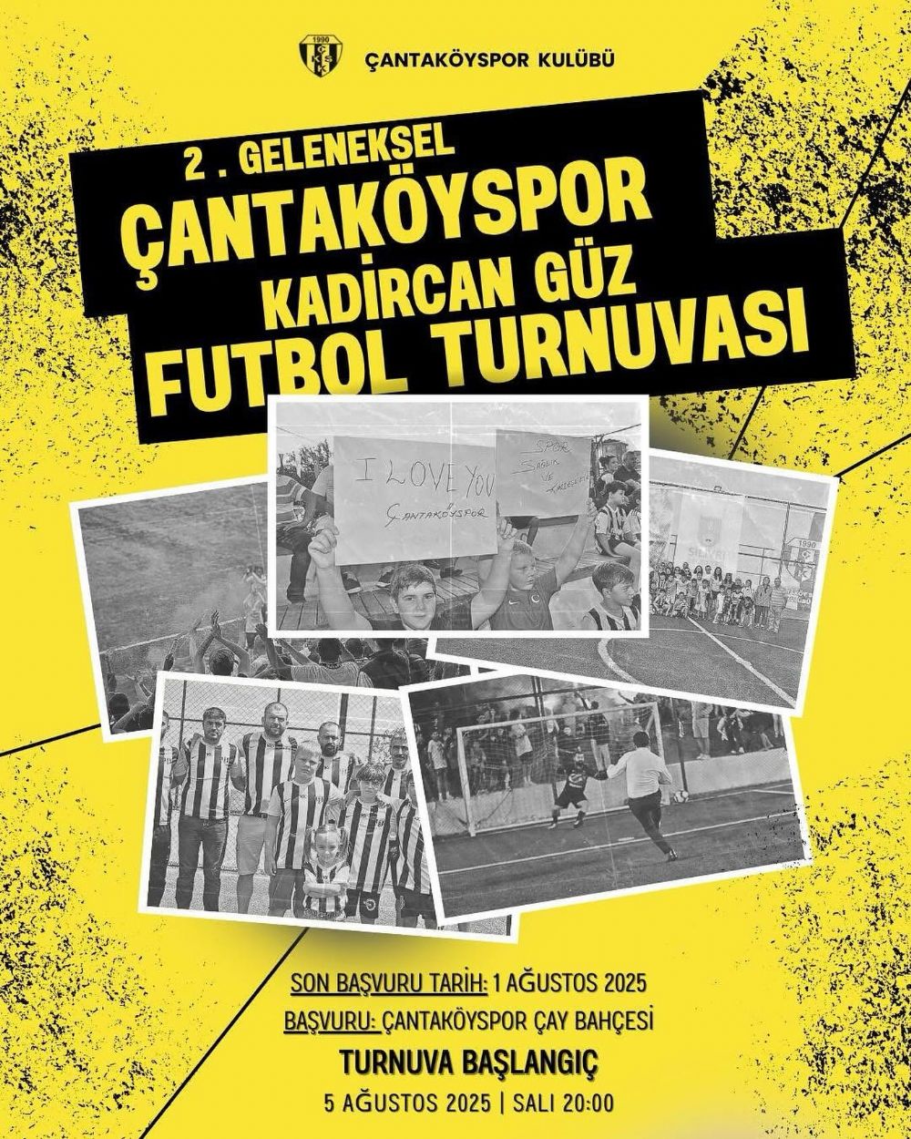 Çantaköyspor Kadircan Güz Futbol Turnuvası İçin Geri Sayım Başladı