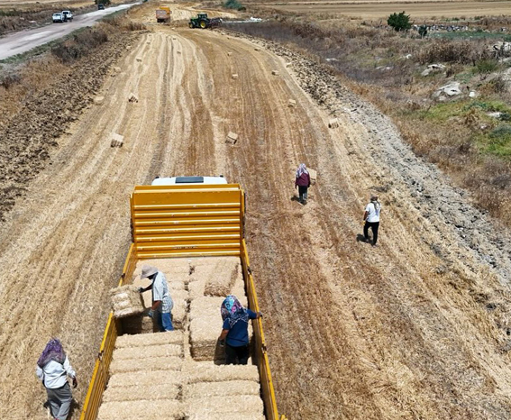Silivri Belediyesi’nden tarlalarda yangın önlemi