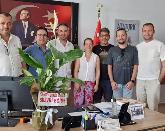 Silivri Eğitim-İş’ten hayırlı olsun ziyareti