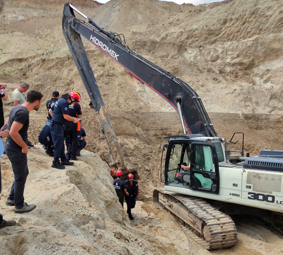 Silivri'de maden ocağındaki kayıp operatör üç gün sonra ölü bulundu