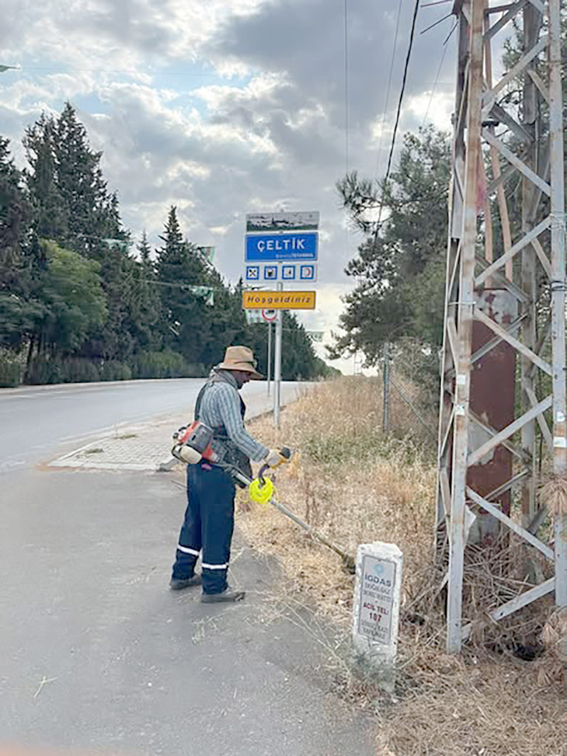 Silivri Çeltik Muhtarından Belediyeye teşekkür