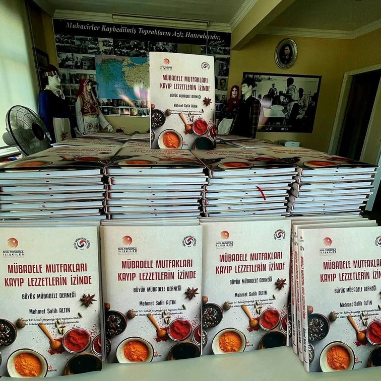 Mübadele Mutfakları artık kitapla raflarda