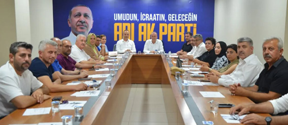 Silivri AK Parti Yönetim Kurulu Toplantısı gerçekleştirildi
