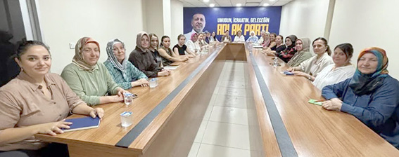 Silivri AK Parti Kadın Kolları’ndan Genişletilmiş Yönetim Kurulu Toplantısı