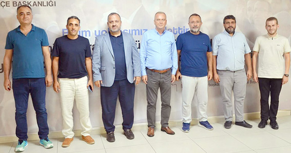 Silivri AK Parti İlçe Başkanlığı, Eğitim Bir-Sen yetkililerini ağırladı