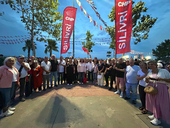 Tuzla’da “Millet iradesine sahip çıkıyor” Mitingine CHP Silivri’den coşkulu katılım