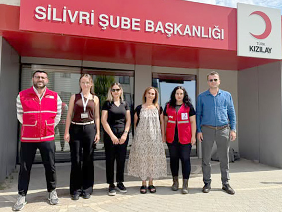 Silivri Kızılay Şubesinden Denetimli Serbestlik Müdürlüğünü ağırladı