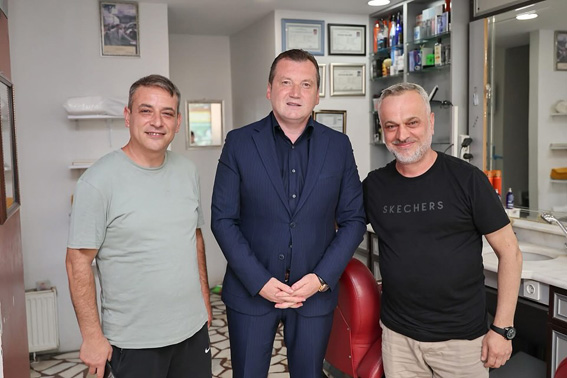 Silivri Belediye Başkanı Balcıoğlu Çarşı esnafıyla buluştu