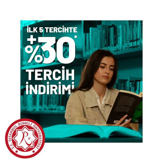 İstanbul Rumeli Üniversitesi’nden ilk 5 tercihe %30 ek indirim