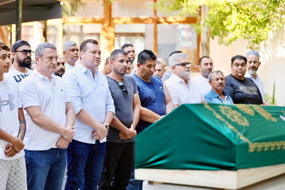 Silivri Belediye Başkan Balcıoğlu, Cenk Negil’i son yolculuğuna uğurladı