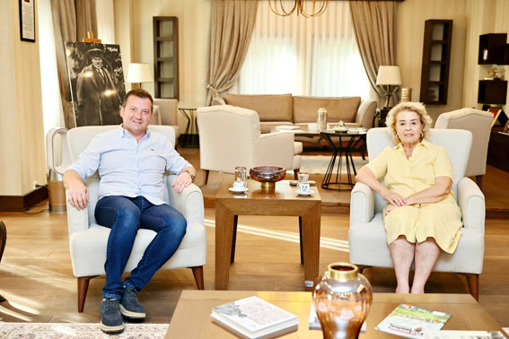 Silivri Belediye Başkanı Bora Balcıoğlu’ndan Jale Silivrili Öztarhan’a teşekkür