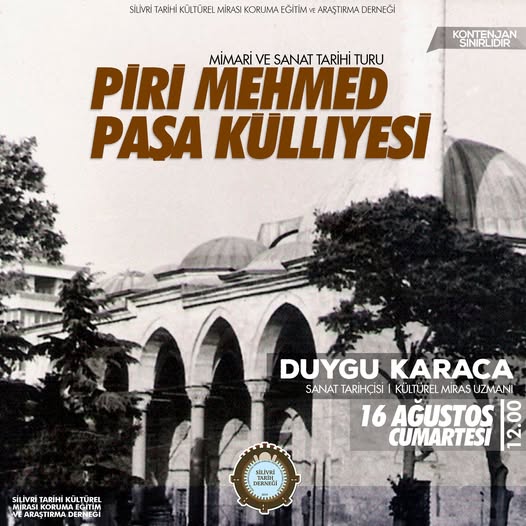 Piri Mehmed Paşa Külliyesi’nde Mimari Ve Sanat Tarihi Turu